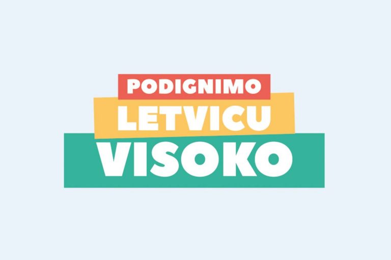 PODIGNIMO LETVICU VISOKO